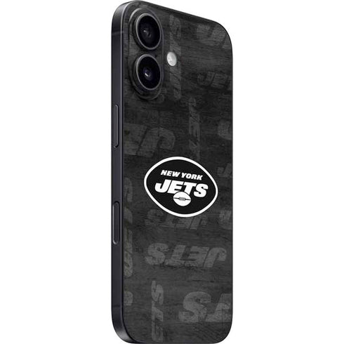 NFL New York Jets Black & White iPhone 17 Skin