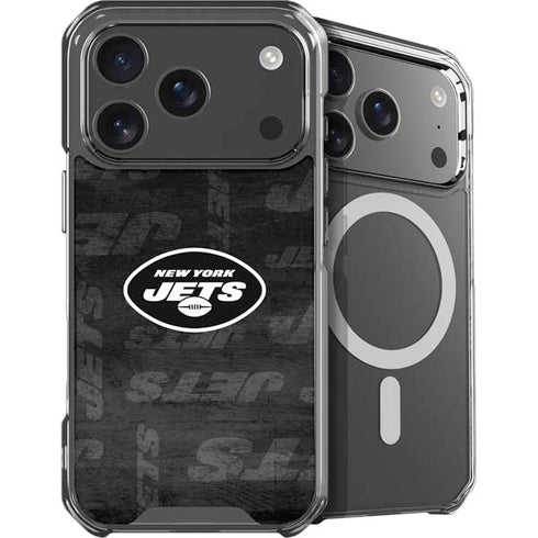 NFL New York Jets Black & White iPhone 18 Pro Max MagSafe Case