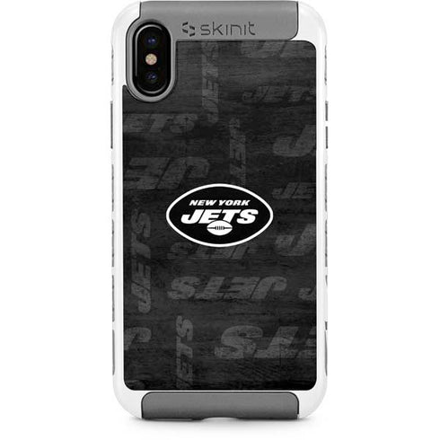 NFL New York Jets Black & White iPhone Cases