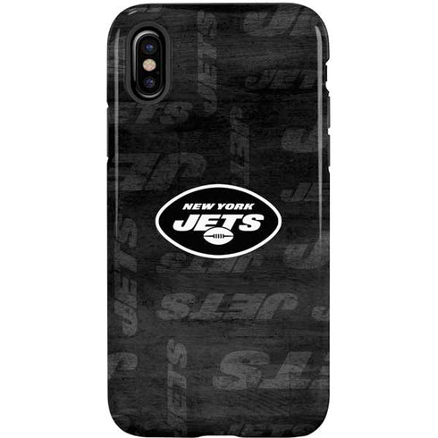 NFL New York Jets Black & White iPhone XS Pro Case