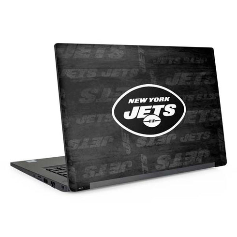 NFL New York Jets Black & White Dell Latitude Skin