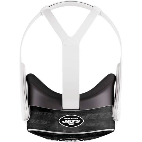 NFL New York Jets Black & White Meta Quest 3S Skin
