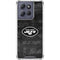 NFL New York Jets Black & White Moto G 5G (2025) Clear Case