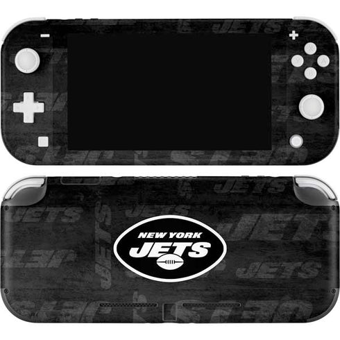 NFL New York Jets Black & White Nintendo Skins