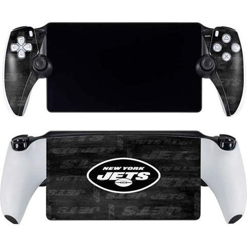 NFL New York Jets Black & White PlayStation Portal Remote Player Skin