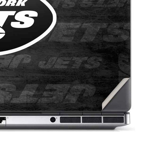 NFL New York Jets Black & White Dell Precision Skin