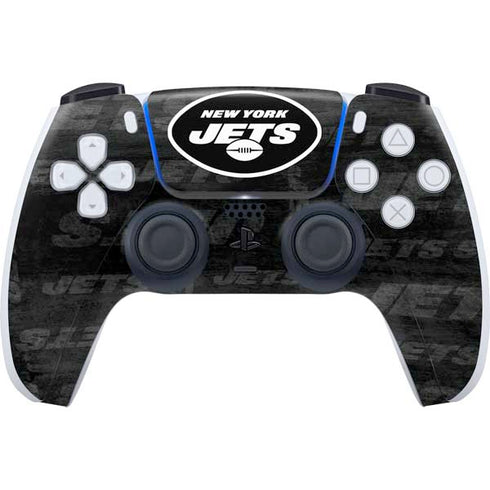 NFL New York Jets Black & White PlayStation PS5 Skins