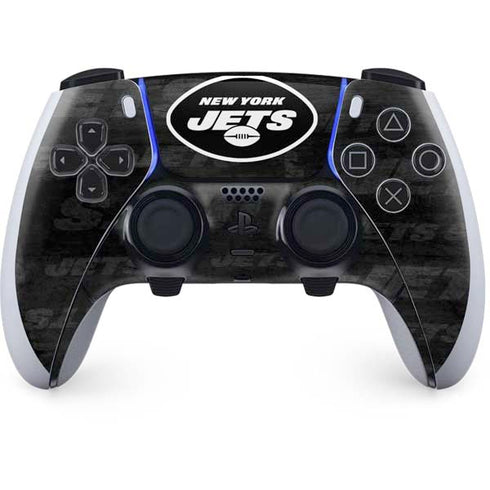 NFL New York Jets Black & White PlayStation PS5 Skins