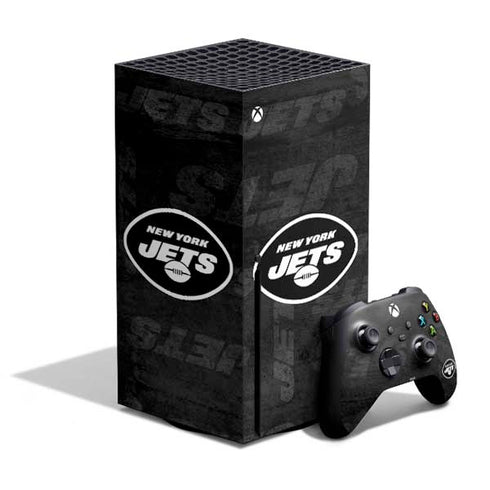 NFL New York Jets Black & White Xbox Series X Skins