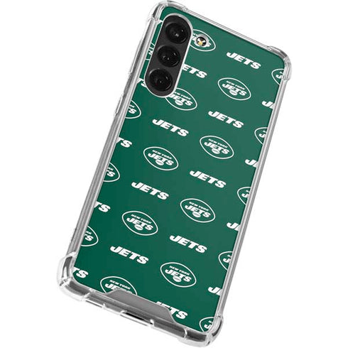 NFL New York Jets Blitz Series Galaxy S24 FE Clear Case