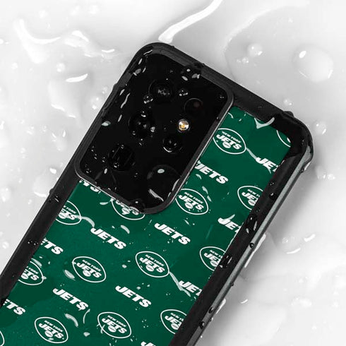 NFL New York Jets Blitz Series Galaxy S24 Ultra Waterproof Case