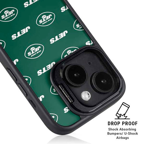 NFL New York Jets Blitz Series iPhone 14 Plus Kickstand Case