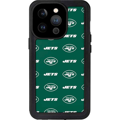 NFL New York Jets Blitz Series iPhone 15 Pro Waterproof Case