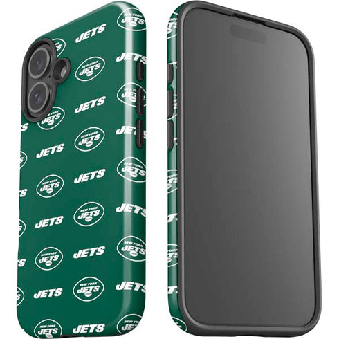 NFL New York Jets Blitz Series iPhone 16 Impact Case