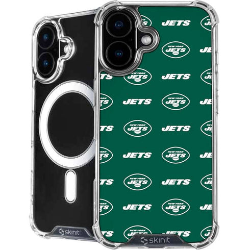 NFL New York Jets Blitz Series iPhone 16 Plus MagSafe Case