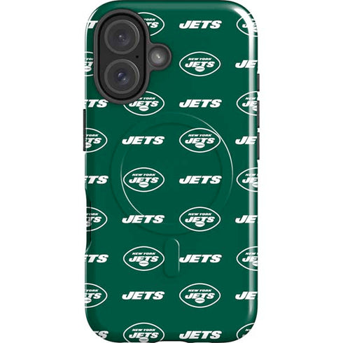 NFL New York Jets Blitz Series iPhone 16 Plus Magsafe Impact Case