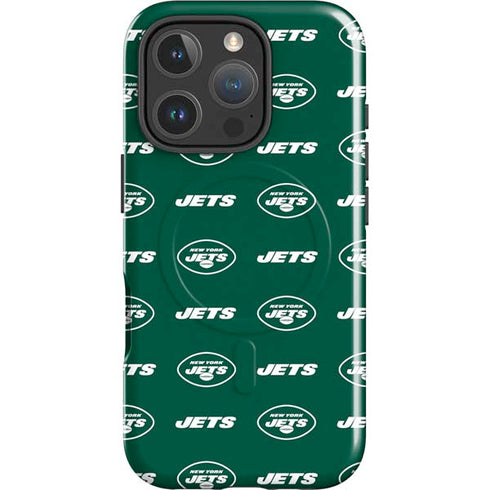 NFL New York Jets Blitz Series iPhone 16 Pro Magsafe Impact Case