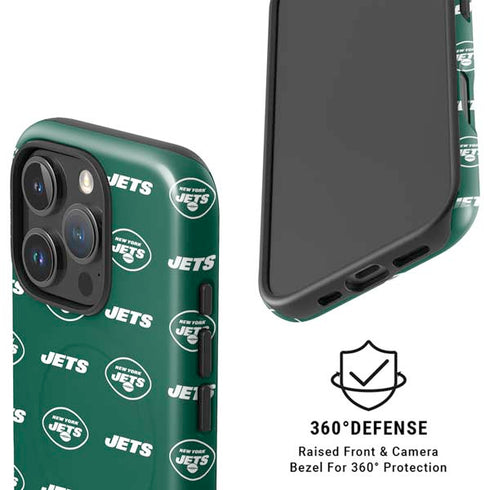 NFL New York Jets Blitz Series iPhone 16 Pro Magsafe Impact Case
