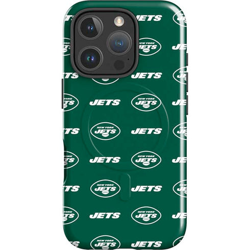 NFL New York Jets Blitz Series iPhone 16 Pro Max Magsafe Impact Case