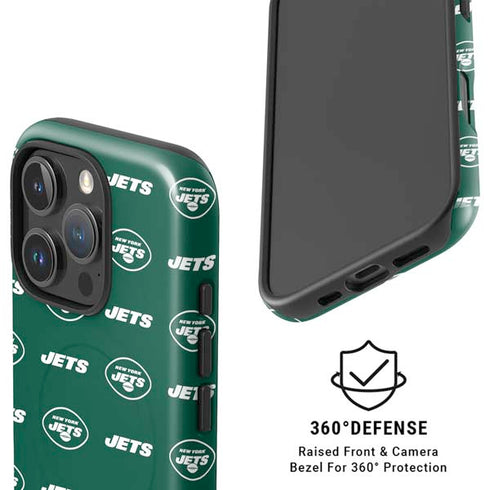 NFL New York Jets Blitz Series iPhone 16 Pro Max Magsafe Impact Case