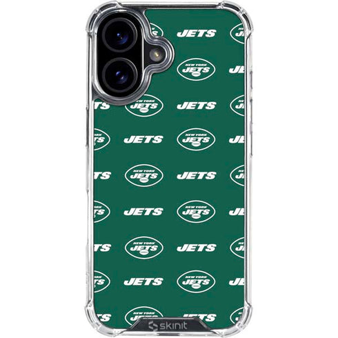 NFL New York Jets Blitz Series iPhone 17 Clear Case