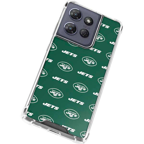 NFL New York Jets Blitz Series Moto G Play 5G (2025) Clear Case