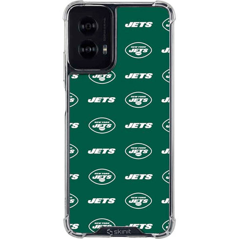 NFL New York Jets Blitz Series Moto G Power 5G (2024) Clear Case
