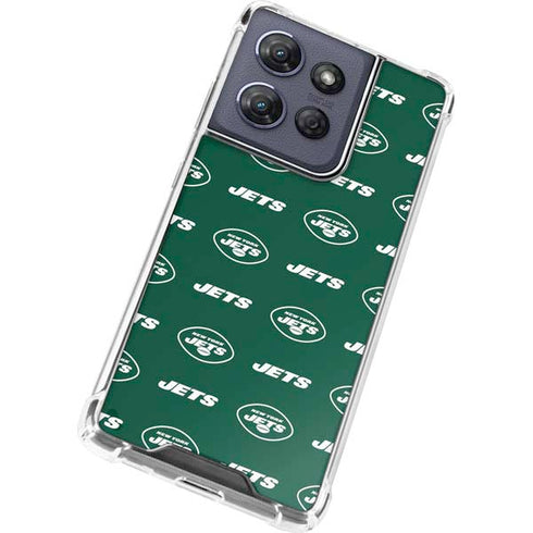 NFL New York Jets Blitz Series Moto G Power 5G (2025) Clear Case