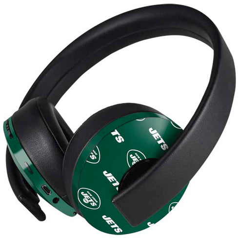 NFL New York Jets Blitz Series PlayStation 4 Gold Wireless Headset Skin