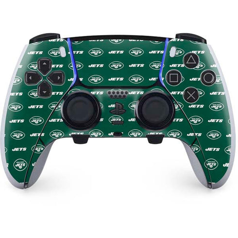 NFL New York Jets Blitz Series PS5 DualSense Edge Pro Controller Skin