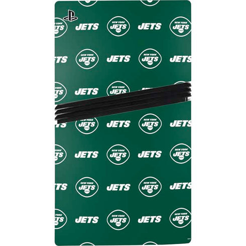 NFL New York Jets Blitz Series PS5 Pro Disk Bundle Skin