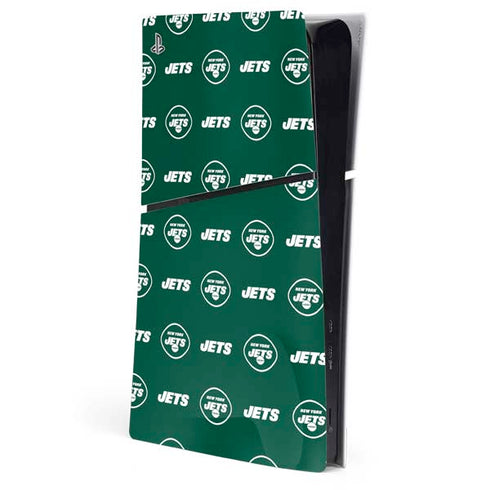 NFL New York Jets Blitz Series PS5 Slim Digital Edition Console Skin