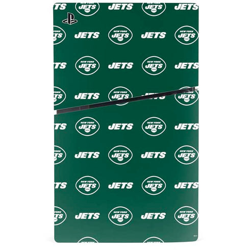 NFL New York Jets Blitz Series PS5 Slim Digital Edition Console Skin