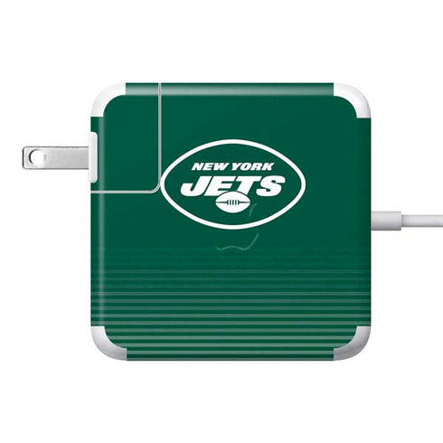 NFL New York Jets Breakaway 85W Power Adapter (15 and 17 inch MacBook Pro Charger) Skin