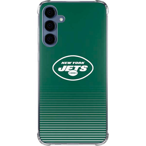 NFL New York Jets Breakaway Galaxy A55 5G Clear Case