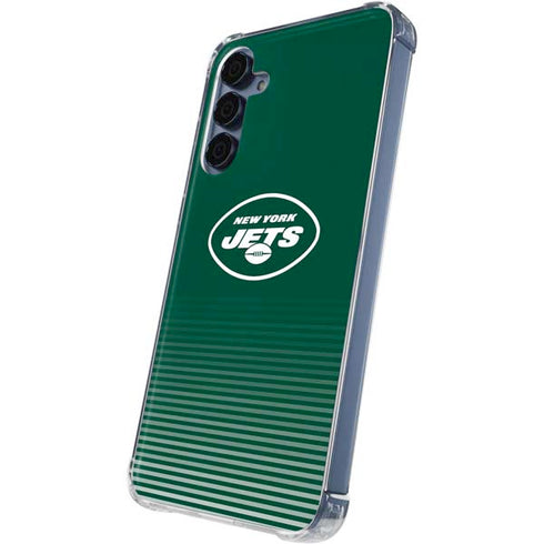 NFL New York Jets Breakaway Galaxy A55 5G Clear Case