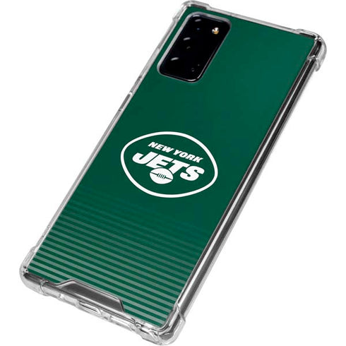 NFL New York Jets Breakaway Galaxy Note20 5G Clear Case