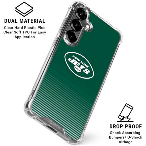 NFL New York Jets Breakaway Galaxy S26 Clear Case