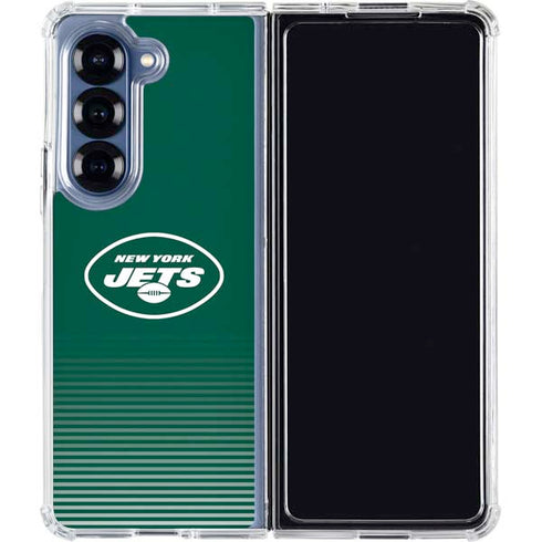 NFL New York Jets Breakaway Galaxy Z Fold6 Clear Case