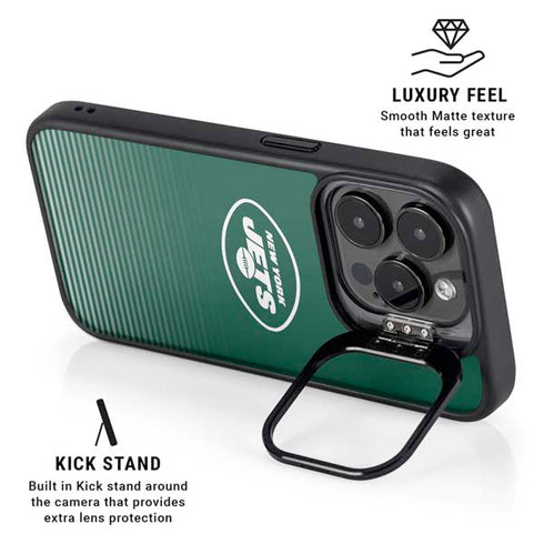 NFL New York Jets Breakaway iPhone 15 Pro Kickstand Case