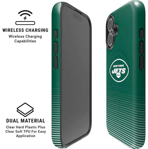 NFL New York Jets Breakaway iPhone 16 Magsafe Impact Case