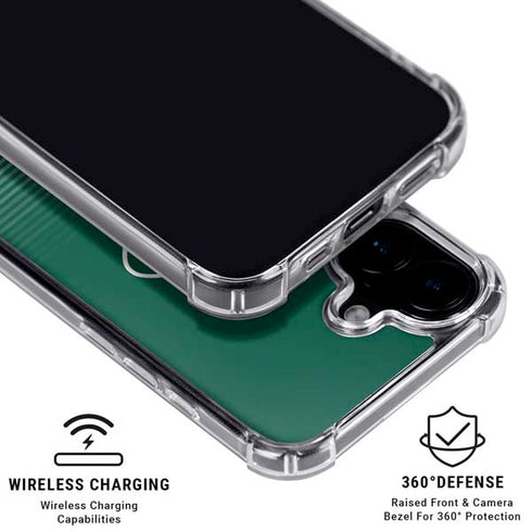 NFL New York Jets Breakaway iPhone 16 Plus Clear Case