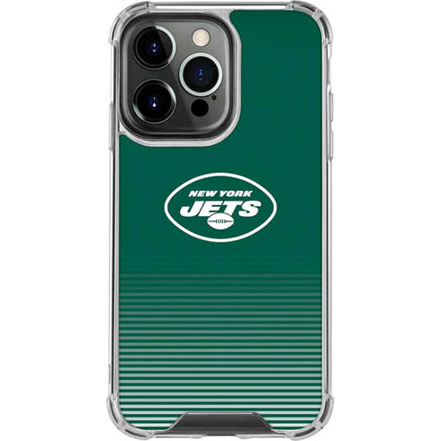 NFL New York Jets Breakaway iPhone 16 Pro Max Clear Case