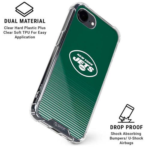 NFL New York Jets Breakaway iPhone 16e Clear Case