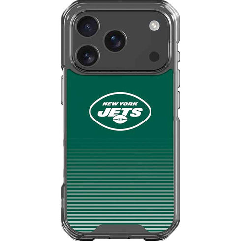 NFL New York Jets Breakaway iPhone 18 Pro Clear Case