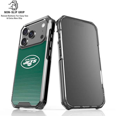 NFL New York Jets Breakaway iPhone 18 Pro Clear Case