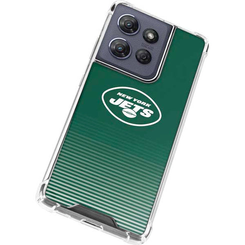 NFL New York Jets Breakaway Moto G Play 5G (2025) Clear Case