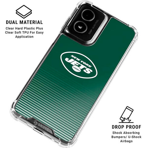 NFL New York Jets Breakaway Moto G Power 5G (2024) Clear Case