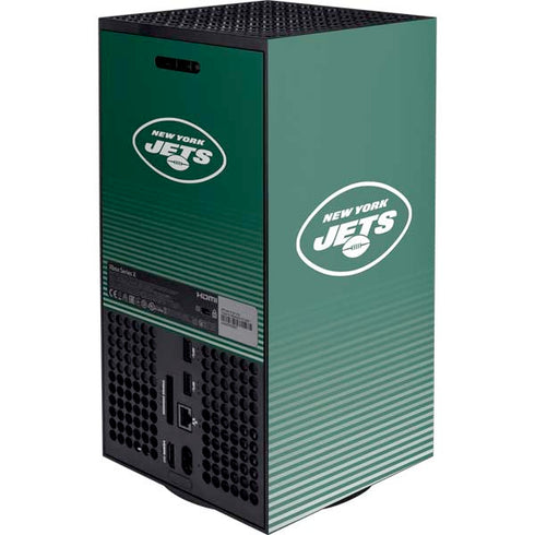 NFL New York Jets Breakaway XBox Series X Digital Edition Console Skin