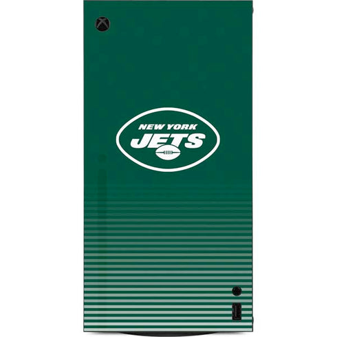 NFL New York Jets Breakaway XBox Series X Digital Edition Console Skin